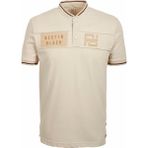 Ncs Erkek Taş Slim Fit Hakim Yaka Ribanalı Baskılı %100 Pamuk T-Shirt Jeans 1975 - 2XL