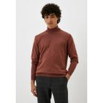 Ncs Erkek Yarım Balıkçı Boğazlı Triko Kiremitmelanj Slim Fit Pamuklu Sık Örme Kazak Ncs 3005 - 3XL