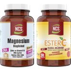 Ncs Ester C Vitamini 1000 Mg Kara Murver Vitamin C 60 Tablet Cinko Bisglisinat Bakir Selenium 60 Tablet