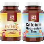 Ncs Ester C Vitamini Kara Mürver 120 Tablet Kalsiyum Magnezyum Çinko 120 Tablet