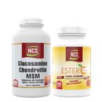 Ncs Ester C Vitamini Kara Mürver 180 Tablet + Glucosamine Chondroitin MSM 300 Tablet