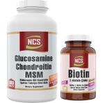 Ncs Glucosamine Chondroitin Msm 300 Tablet+Biotin 180 Tablet