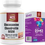 Ncs Glucosamine Chondroitin Msm Boswellia 180 Tablet Vitamin D3 K2 20 Ml