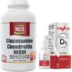 Ncs Glucosamine Chondroitin Msm Hyaluronic Acid Bosvella 300 Tablet & Nevfix Vitamin D3 Sıvı Sprey