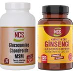 Ncs Glucosamine Chondroitin Msm Type Iı Collagen Turmeric & Red Ginseng 120 Tablet Alıç Arı Sütü L Arginin Erkeklere Özel Formül