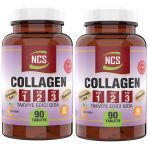 Ncs Hidrolize Collagen (Kolajen) Type (Tip) 1-2-3 Hyaluronic Acid Vitamin C Glutatyon 90 Tablet 2 Adet