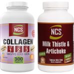 Ncs Hyaluronic Acid Vitamin C Glutatyon Collagen (Kollajen) Type (Tip) 1-2-3 Zerdeçal Karahindiba Zencefil Maydanoz Deve Dikeni Enginar Milk Thistle Artichoke