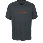 Ncs Jeans Erkek Oversize Tişört Antrasit Sırt Baskılı Bisiklet Yaka Pamuk Slim Fit Baskılı T-Shirt Ncs Jeans 1190