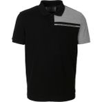 Ncs Jeans Erkek Polo Yaka Tişört Beyaz Pamuk Slim Fit Ribanalı Kol T-Shirt Ncs Jeans 1164 - Siyah