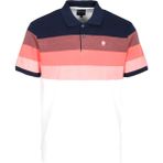 Ncs Jeans Erkek Polo Yaka Tişört Lacivert Slim Fit Ribanalı Kol Pamuklu Desenli Pamuk T-Shirt Ncs Jeans 1249 - XL
