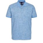 Ncs Jeans Erkek Polo Yaka Tişört Mavi Slim Fit Ribanalı Kol Pamuklu Baskılı T-Shirt Ncs Jeans 1253