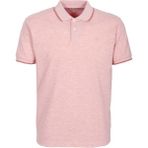 Ncs Jeans Erkek Polo Yaka Tişört Nar Çiçeği %100 Pamuk Slim Fit Ribanalı 1245