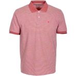 Ncs Jeans Erkek Polo Yaka Tişört Nar Çiceği Dokulu %100 Pamuk Slim Fit Ribanalı 1247 - Nar Çiçeği