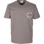 Ncs Jeans Erkek Tişört Bisiklet Yaka Açık Haki Slim Fit Baskılı T-Shirt Ncs Jeans 1297