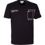 Ncs Jeans Erkek Tişört Bisiklet Yaka Slim Fit Baskılı T-Shirt Ncs Jeans 1292 - XL - Siyah
