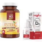 Ncs Kara Murver Ester C Vitamini 1000 Mg 60 Tablet Nevfix Vitamin D3 Sivi Sprey