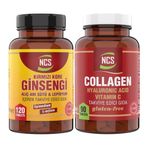 Ncs Kırmızı Kore Ginsengi 120 Tablet + Collagen Hyaluronic Acid Vitamin C 90 Tablet