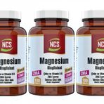 Ncs Magnesium Bisglisinat Çinko Vitamin B6 ZMA 3x180 Tablet