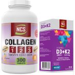 Ncs Multi Collagen Tip 1-2-3 Kollajen 300 Tablet+Vitamin D3 K2 20 ml