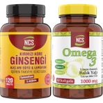 Ncs Omega 3 Balık Yağı 1000 mg 60 Yumuşak Kapsül + Ginseng 120 Tablet