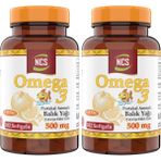 Ncs Omega 3 Limon Aromalı Balık Yağı 1000MG 2 x Kutu