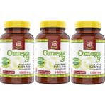 Ncs Omega 3 Limon Aromalı Balık Yağı 1000MG 3 Kutu