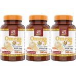 Ncs Omega 3 Portakal Aromalı 500 mg 3x102 Kapsül Balık Yağı