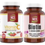 Ncs Vitamin C 1000 Mg 120 Tablet Biotin 60 Tablet