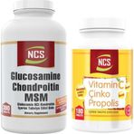 Ncs Vitamin C Çinko Propolis 180 Tablet+Glucosamine Msm 300 Tablet