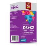 Ncs Vitamin D3 K2 İçeren 20 ml Damla
