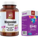 Ncs Zma Magnesium Çinko Vitamin180 Tablet & Vitamin D3 K2 Damla