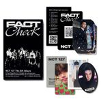 NCT 127 - 5. Albüm [Fact Check] (QR Ver.) Paket Kutusu + Resim Kartı + Çıkartma + Katlanır Kağıt + QR Kartı + Fotoğraf Kartı + Polaroid + 2 Pin Rozet + 4 Ekstra Fotoğraf Kartı