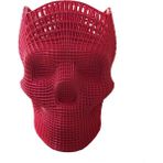 Nct Robotik 3D Printer Baskı Özel Meshli Kuru Kafa Kalemlik Kırmızı