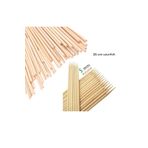 ncy Bambu Yuvarlak Ahşap Maket Çubukları 35 Cm 100 Adet 5 Mm