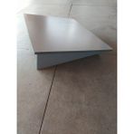 ncy Masa Altı Ayaklık Ayak Yükseltici Ayak Koyma Standı Doğal Ahşap Özel Kaydırmaz Pvc Yüzey 40X50 cm