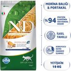 N&D 10 kg Düşük Tahıllı Morina Balıklı Yetişkin Kedi Maması