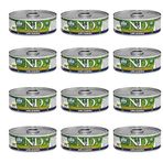 N&D 12x80 gr Prime Kuzulu ve Yaban Mersinli Tahılsız Yetişkin Kedi Konservesi