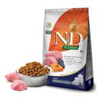 N&D 2.5 kg Balkabaklı Kuzulu Yaban Mersinli Orta ve Büyük Irk Yavru Köpek Maması