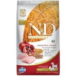 N&D 2,5 kg Ancestral Grain Light Tavuklu ve Narlı Ata Tahıllı Küçük Irk Yetişkin Köpek Maması