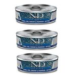 N&D 3x80 gr Ocean Morina Balık Ton Karides Balkabaklı Yavru Kedi Konservesi