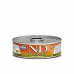 N&D 6x80 gr Balkabağı Ördekli Yetişkin Kedi Konservesi