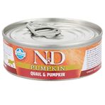 N&D 70 GR Balkabaklı Tahılsız Bıldırcın Etli Yetişkin Kedi Konservesi
