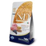 N&D Düşük Tahıllı Kuzu Etli Özel İçerik Yaban Mersinli Yetişkin 1.5 kg Kedi Maması