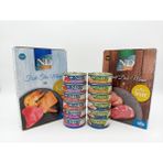 N&D Farmina Nd Natural Kedi Konservesi Karma Menü Paket – Fish Trio(Ton,somon,karides) & Meat (Tavuk/kuzu)Duo Serisi (12 x 70G)