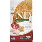 N&D Kısırlaştırılmış Yetişkin Kedi Maması 1,5 kg Az Tahıllı Tavuk&nar Kılçıksız Buğday Yulaflar