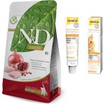 N&D Kitten 1,5 kg Kedi Maması + GimCat 20 gr Multi Vitamin