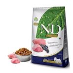 N&D Kuzulu Yaban Mersinli Tahılsız Küçük Irk 2,5 kg Köpek Maması