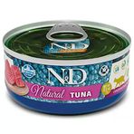 N&D Natural Tuna Balıklı 70 gr Yetişkin Kedi Konservesi
