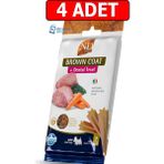N&D Nd Köpek Ödül Nd Brown Coat Dental Treat Kuzu Havuç ve Patatesli Küçük Irk Yetişkin Köpek Ödül Maması 4ADET 60GR (7'li) - 7 Adet