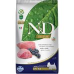 N&D Nd Prime Tahılsız Kuzu Eti ve Yaban Mersinli Küçük Irk Yetişkin Köpek Maması 2,5 kg